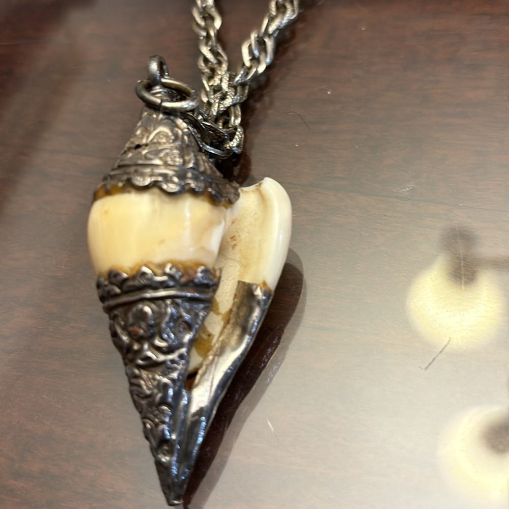 Large Statement Necklace Shell - Picture 9 of 9
